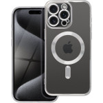 Electro Mag Cover Case Compatible With Magsafe For Iphone 15 Pro Max Titanium OEM