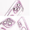 Electro Mag Cover Case Compatible With Magsafe For Iphone 16 Plus Rose Gold OEM
