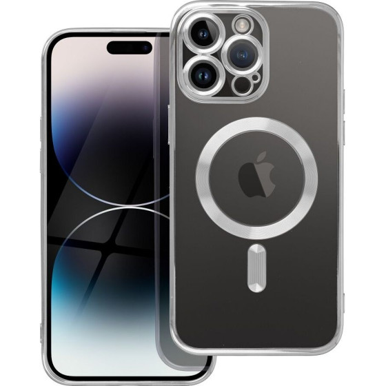 Electro Mag Cover Case Compatible With Magsafe For Iphone 16 Pro Titanium OEM
