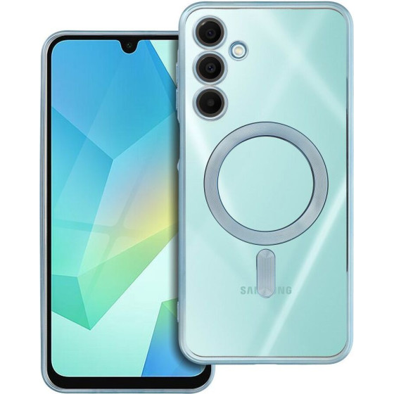 Electro Mag Cover Case Compatible With Magsafe For Samsung A16 Blue OEM