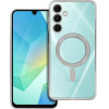 Electro Mag Cover Case Compatible With Magsafe For Samsung A16 Silver OEM