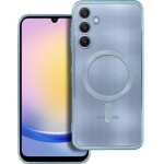 Electro Mag Cover Case Compatible With Magsafe For Samsung A25 Blue OEM
