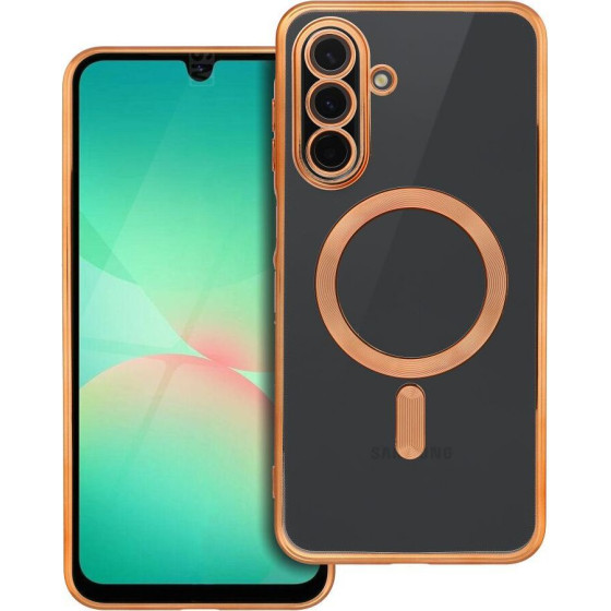 Electro Mag Cover Case Compatible With Magsafe For Samsung A26 Gold OEM