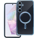 Electro Mag Cover Case Compatible With Magsafe For Samsung A35 Blue OEM