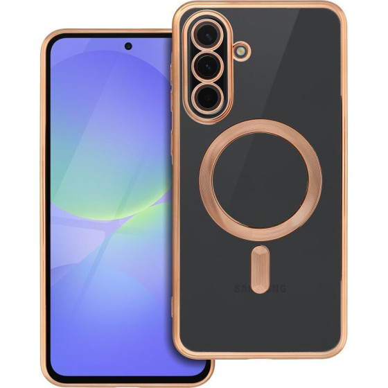 Electro Mag Cover Case Compatible With Magsafe For Samsung A36 Gold OEM