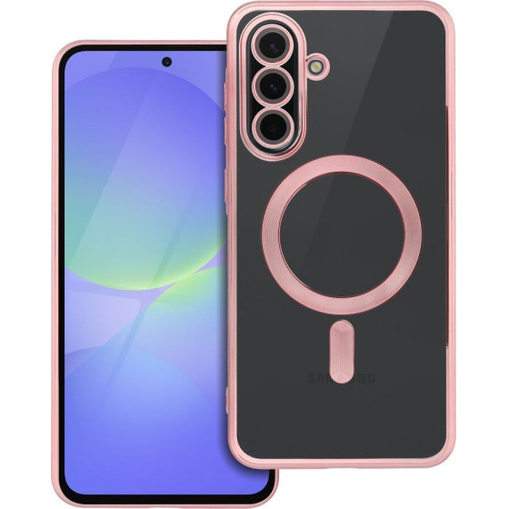 Electro Mag Cover Case Compatible With Magsafe For Samsung A36 Rose Gold OEM