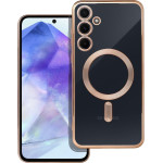 Electro Mag Cover Case Compatible With Magsafe For Samsung A55 Gold OEM