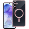 Electro Mag Cover Case Compatible With Magsafe For Samsung A55 Rose Gold OEM