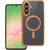 Electro Mag Cover Case Compatible With Magsafe For Samsung A56 Gold OEM
