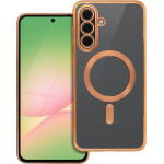 Electro Mag Cover Case Compatible With Magsafe For Samsung A56 Gold OEM