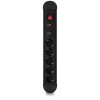 PROTECTION SOCKET 5 X SCHUKO POWER ON SPU-05K