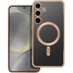 Electro Mag Cover Case Compatible With Magsafe For Samsung S24 Plus Gold OEM