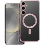 Electro Mag Cover Case Compatible With Magsafe For Samsung S24 Plus Rose Gold OEM