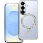 Electro Mag Cover Case Compatible With Magsafe For Samsung S25 Silver OEM
