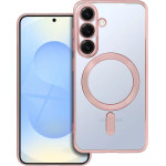 Electro Mag Cover Case Compatible With Magsafe For Samsung S25 Rose Gold OEM