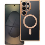 Electro Mag Cover Case Compatible With Magsafe For Samsung S25 Ultra Gold OEM
