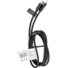 Cable Type C To Type C Pd Qc 3A 60W C296 (Long Conector 8mm) 1 m Black OEM