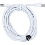 Cable Type C To Type C Pd QC3.0 3A 30W HD26 3 m White OEM