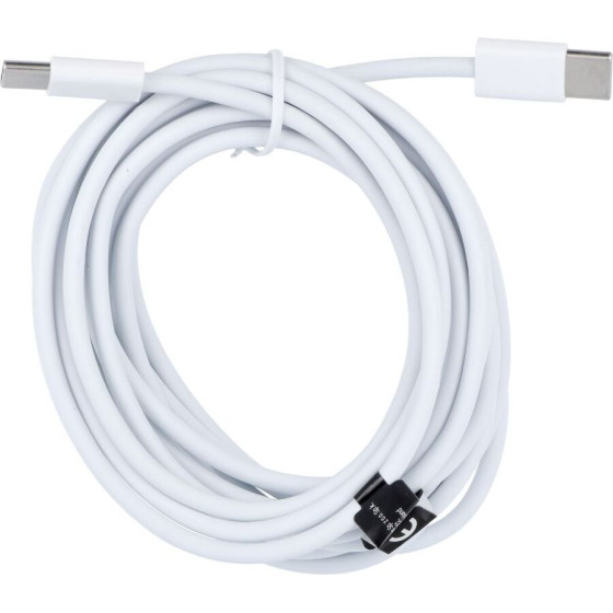 Cable Type C To Type C Pd QC3.0 3A 30W HD26 3 m White OEM