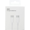 Cable Type C To Type C Pd QC3.0 3A 30W HD26 Box 1 m White OEM