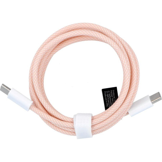 Cable Type C To Type C Pd QC3.0 3A 60W C263 1,5 m Pink OEM