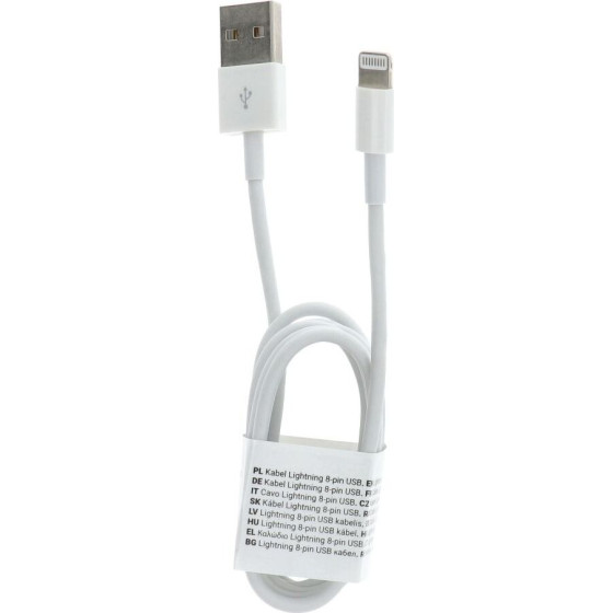 Cable Usb A To Lightning C601 1 m White OEM