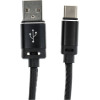 Cable Usb A To Type C 2.0 C366 (Connector Long : 8mm) 1 m Black OEM