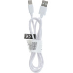 Cable Usb A To Type C 2.0 C366 (Connector Long : 8mm) 1 m White OEM