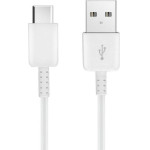 Cable Usb A To Type C 2.0 HD21 1 m White OEM