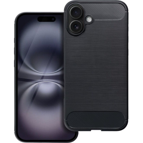 Carbon Case For Iphone 16 Plus Black OEM