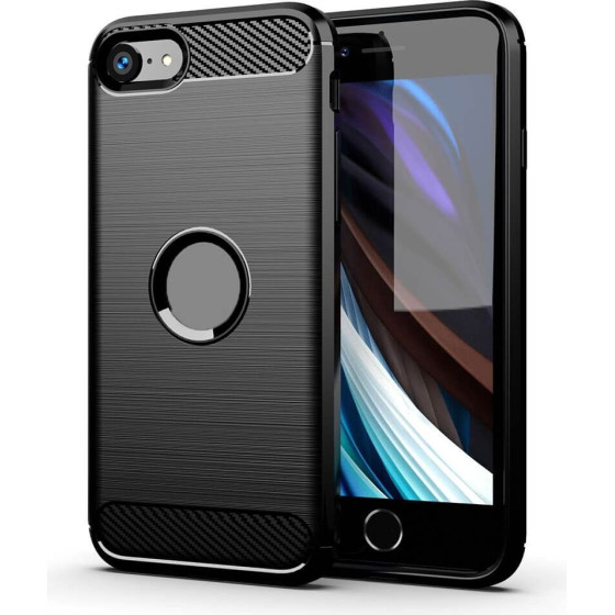 Carbon Case For Iphone 7 / 8 Black OEM