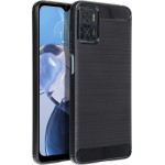 Carbon Case For Motorola E22 / E22i Black OEM