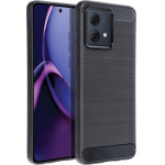 Carbon Case For Motorola G84 Black OEM