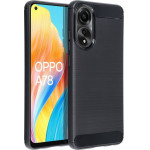 Carbon Case For Oppo A78 5G Black OEM