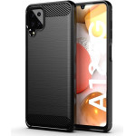 Carbon Case For Samsung A12 Black OEM
