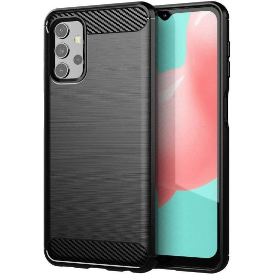 Carbon Case For Samsung A32 Lte ( 4G ) Black OEM