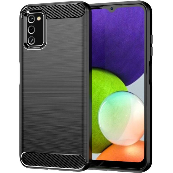 Carbon Case For Samsung A41 Black OEM
