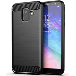Carbon Case For Samsung A6 ( A6 2018 ) Black OEM