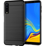 Carbon Case For Samsung A7 2018 ( A750 ) Black OEM