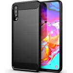Carbon Case For Samsung A70 / A70s Black OEM