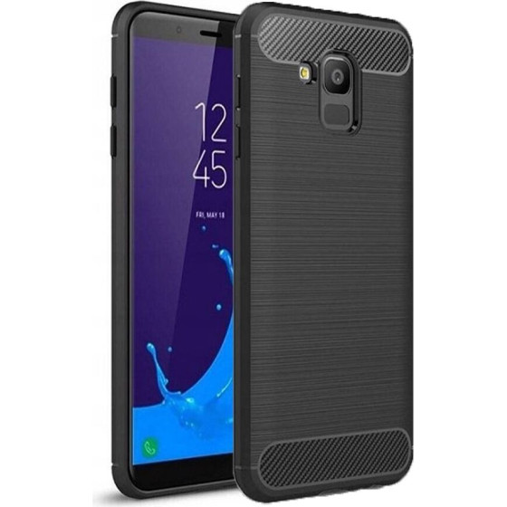 Carbon Case For Samsung J6 2018 Black OEM