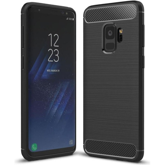 Carbon Case For Samsung S9 Plus Black OEM