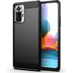Carbon Case For Xiaomi Redmi Note 10 5G Black OEM
