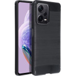 Carbon Case For Xiaomi Redmi Note 12 Pro Plus 5G Black OEM