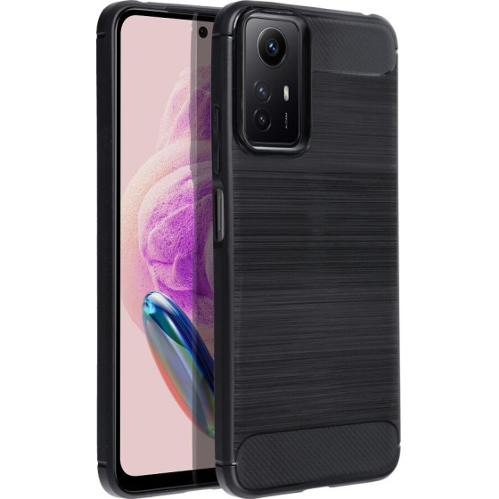 Carbon Case For Xiaomi Redmi Note 12S Black OEM