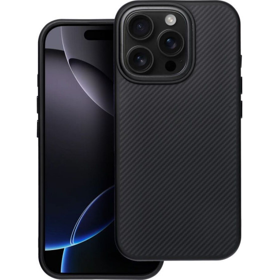 Carbon Elite Mag Cover Compatible With Magsafe For Iphone 16 Pro Max Black OEM