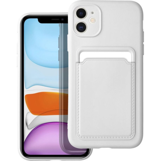 Card Case For Iphone 11 White OEM