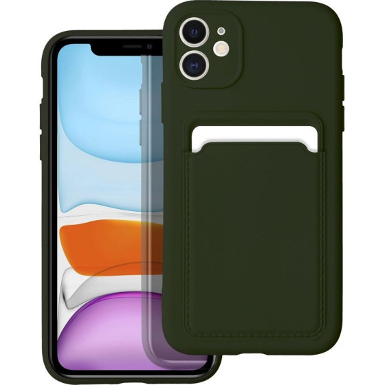 Card Case For Iphone 11 Green OEM