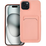 Card Case For Iphone 15 Plus Pink OEM