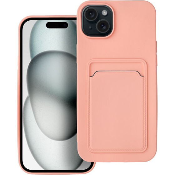 Card Case For Iphone 15 Plus Pink OEM